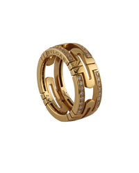 Bulgari Parentesi 18K Rose Gold 0.40 Ct. Tw. Diamond Ring