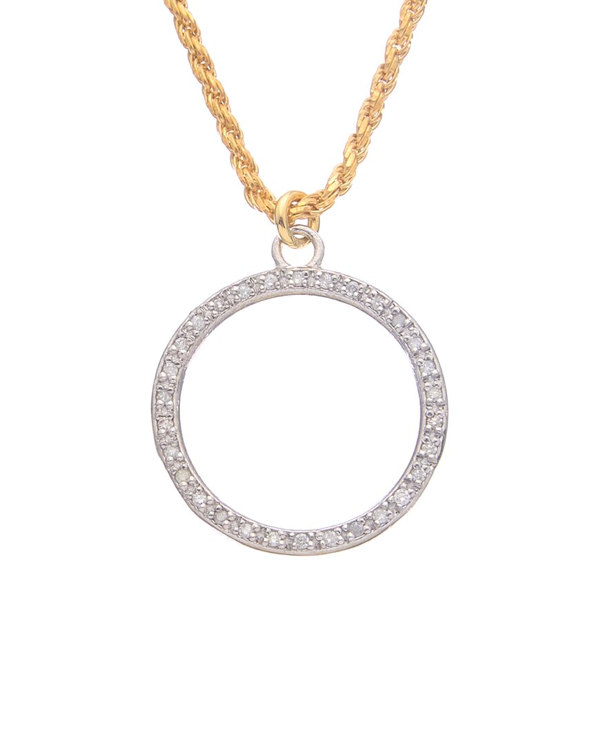 Meshmerise Meshmerise 18K 0.20 Ct. Tw. Diamond Chain Necklace
