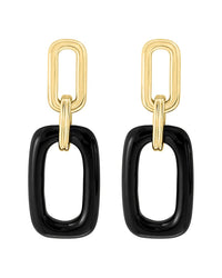 Effy Fine Jewelry 14K 8.18 Ct. Tw. Onyx Earrings No Color