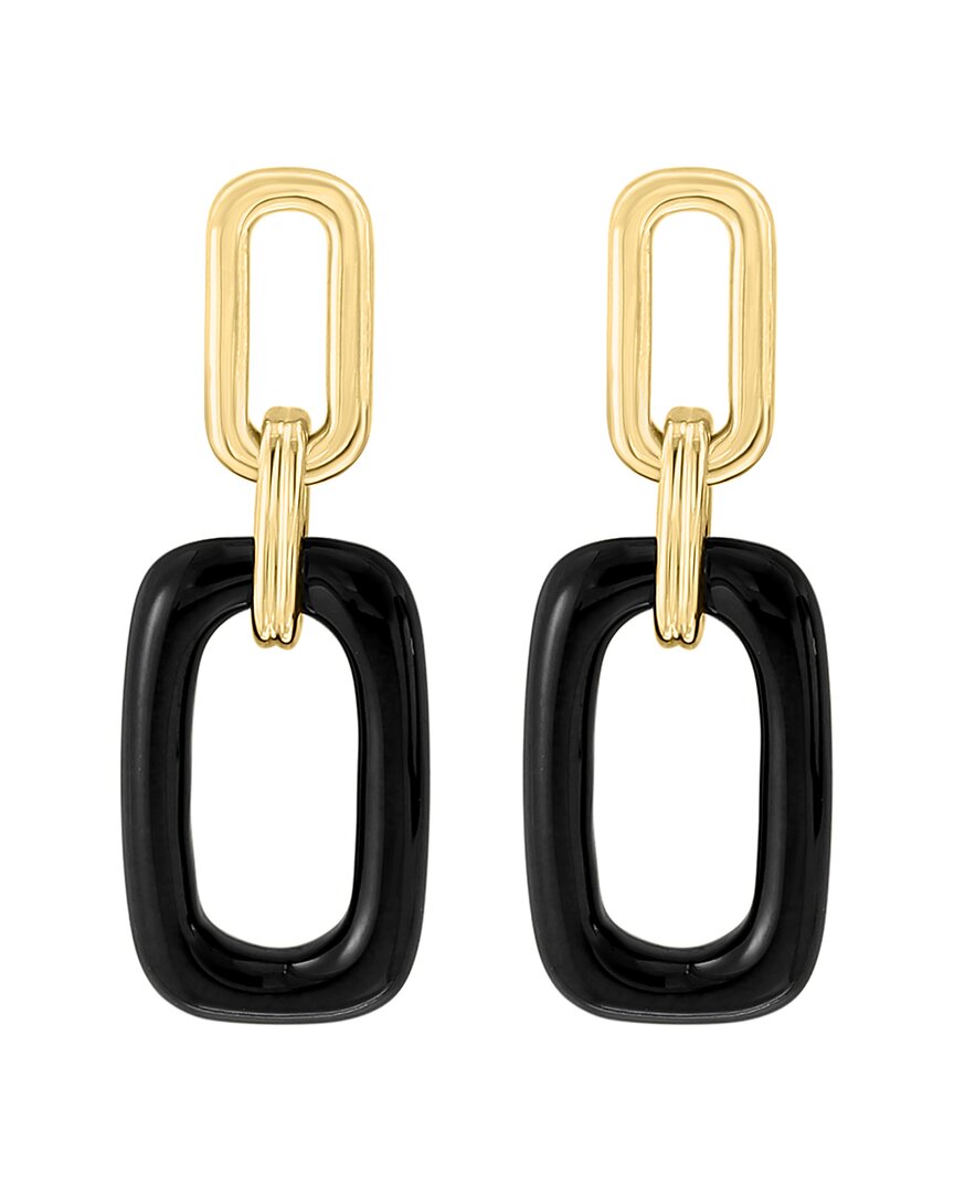 Effy Fine Jewelry 14K 8.18 Ct. Tw. Onyx Earrings No Color
