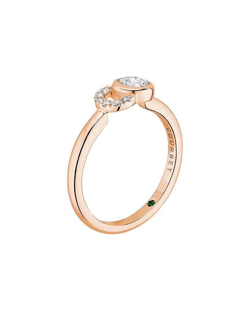 Courbet 18K 0.35 Ct. Tw. Lab Grown Diamond Ring