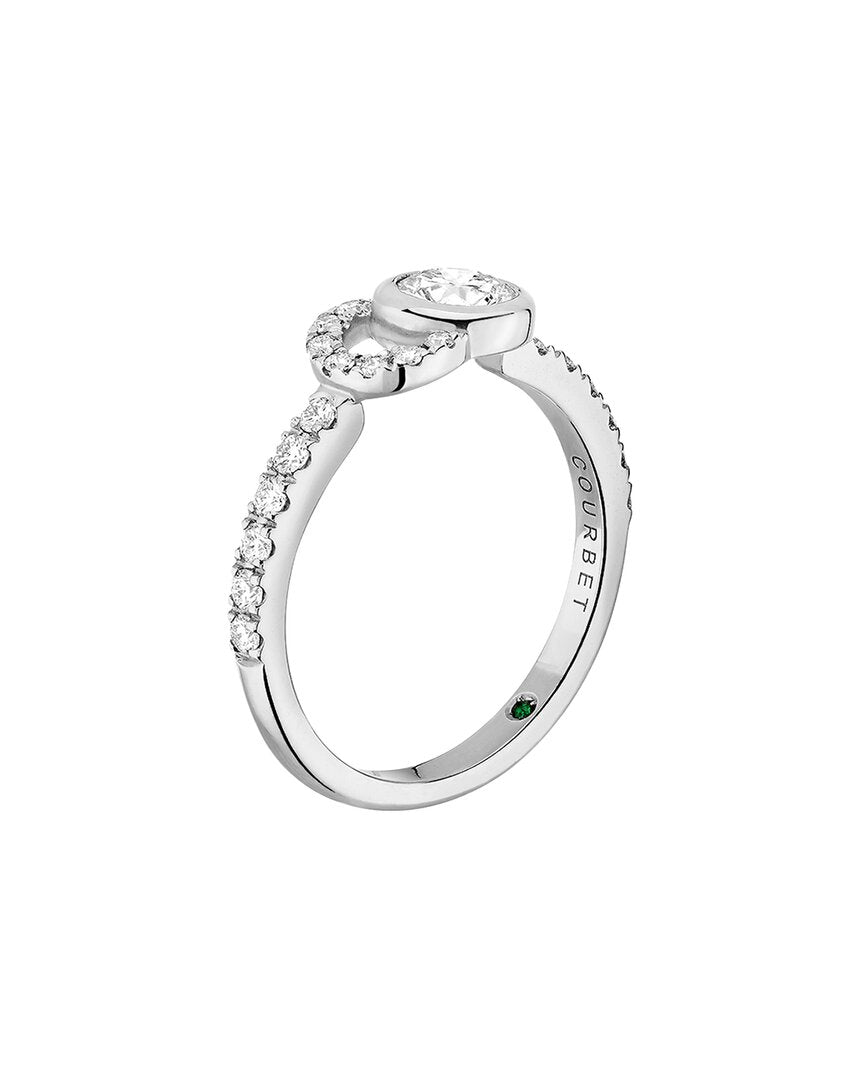 Courbet 18K 0.65 Ct. Tw. Lab Grown Diamond Ring