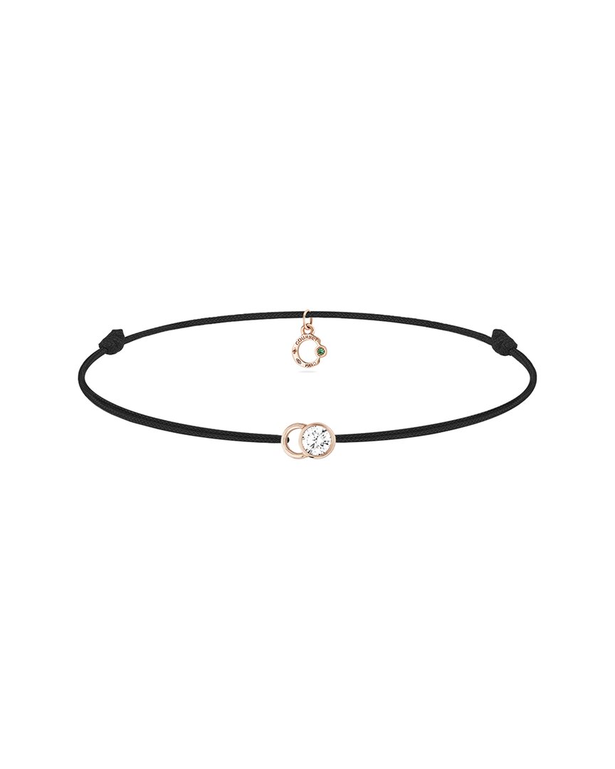 Courbet 18K 0.15 Ct. Tw. Lab Grown Diamond Let's Commit Bracelet No Color