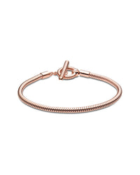 Pandora Moments 14K Rose Gold Plated Bracelet