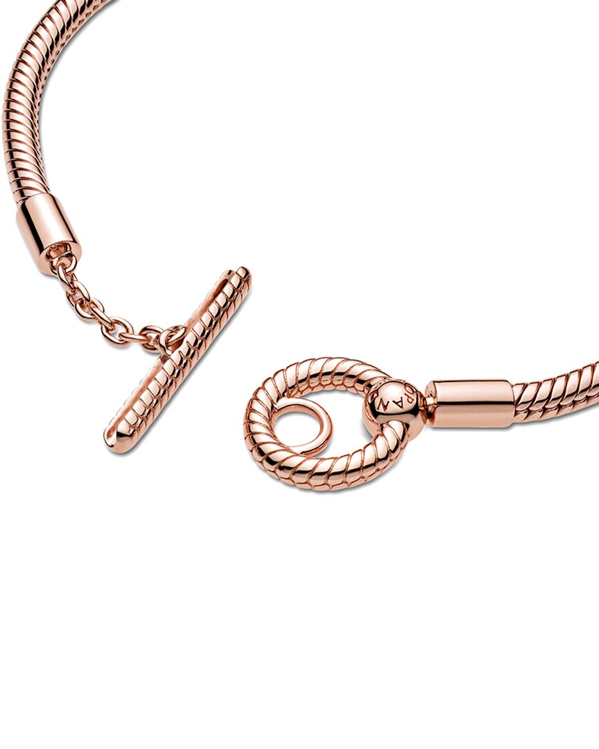 Pandora Moments 14K Rose Gold Plated Bracelet