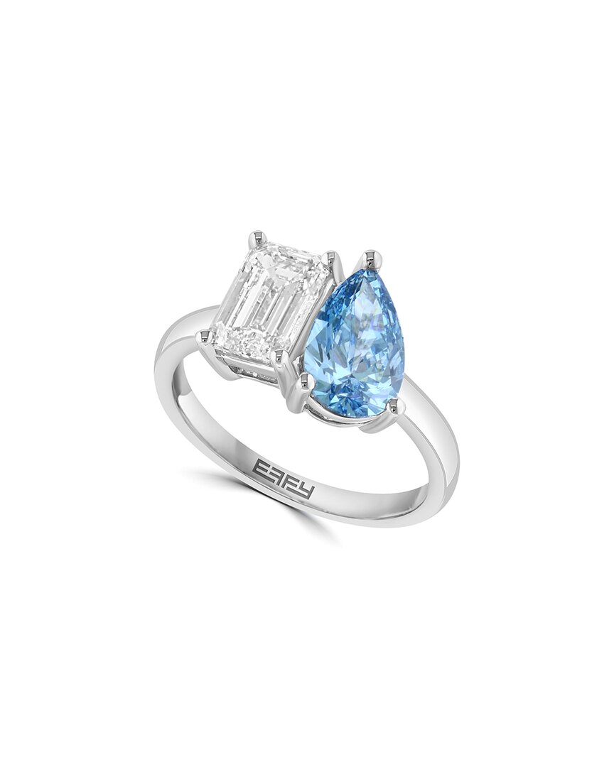 Effy Fine Jewelry 14K 3.03 Ct. Tw. Lab-Grown Diamond Ring
