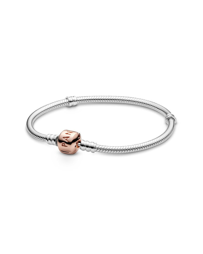 Pandora Pandora Moments 14K Rose Gold & Silver Bracelet