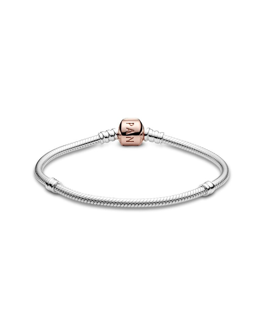 Pandora Pandora Moments 14K Rose Gold & Silver Bracelet