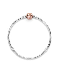 Pandora Pandora Moments 14K Rose Gold & Silver Bracelet