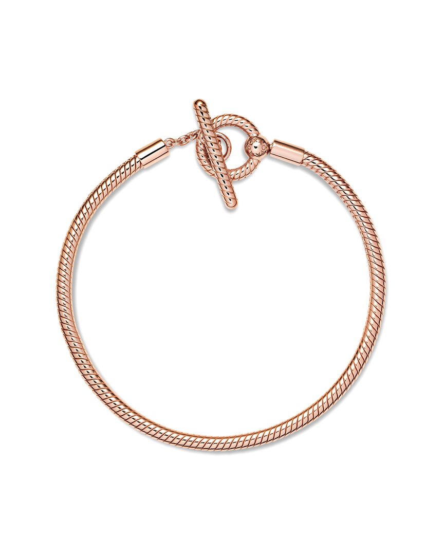 Pandora Moments 14K Rose Gold Plated Bracelet