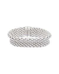 Meshmerise Mesh 0.25 Ct. Tw. Diamond Bangle Bracelet