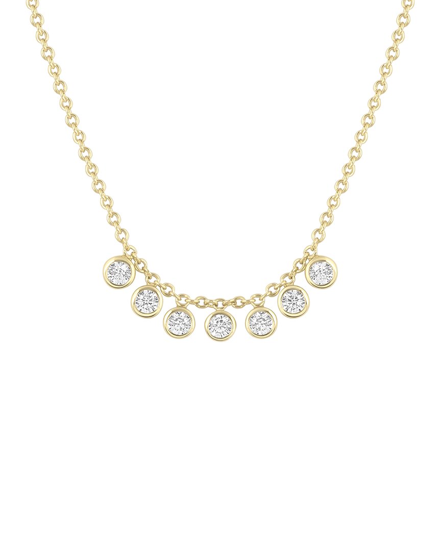 Electric Picks 14K Plated Cz Dorothea Necklace