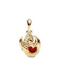 Pandora Game Of Thrones 14K Plated Dangle Charm