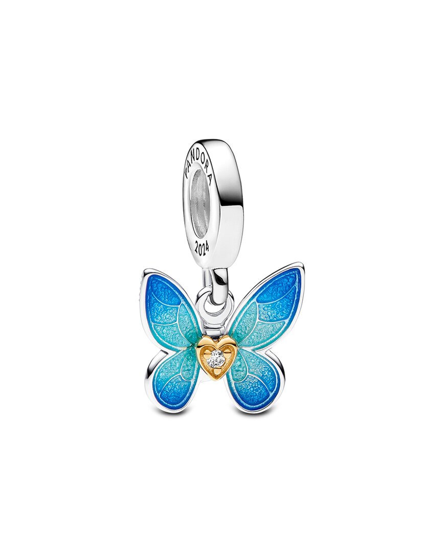 Pandora Moments 14K Plated 0.01 Ct. Tw. Lab-Grown Dangle Charm