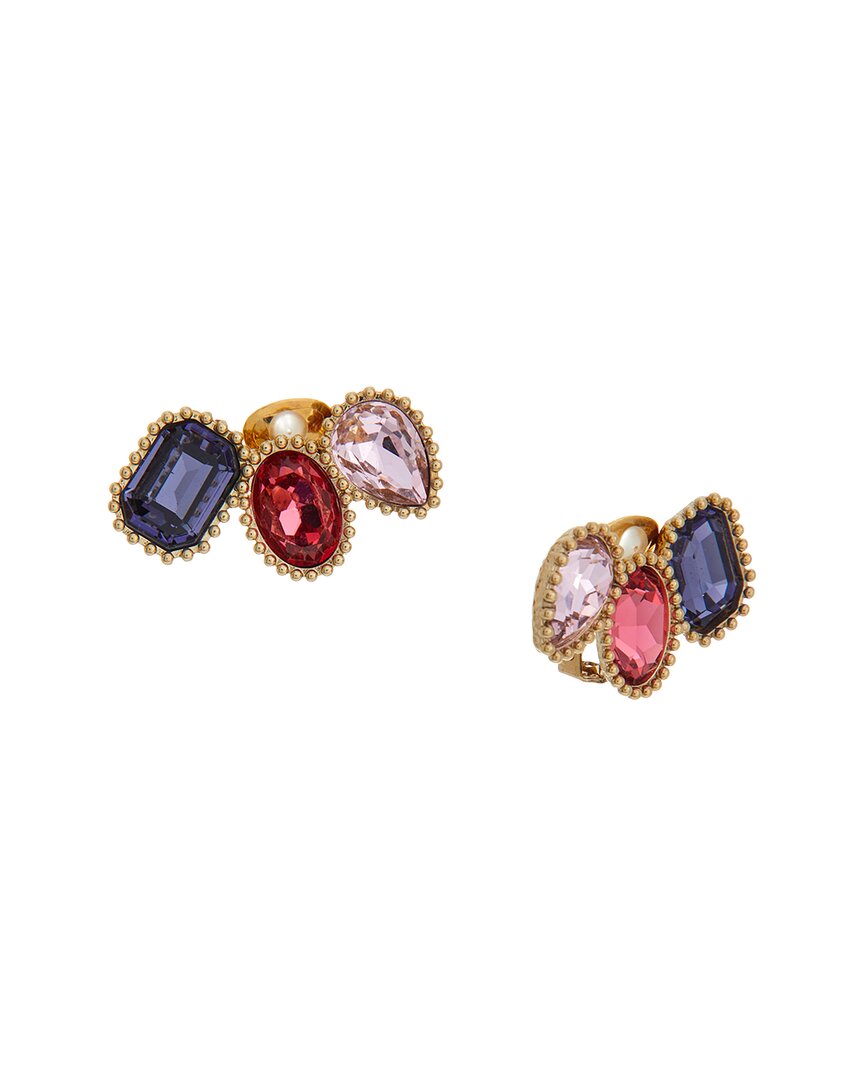 Oscar De La Renta Crystal Ear Cuff