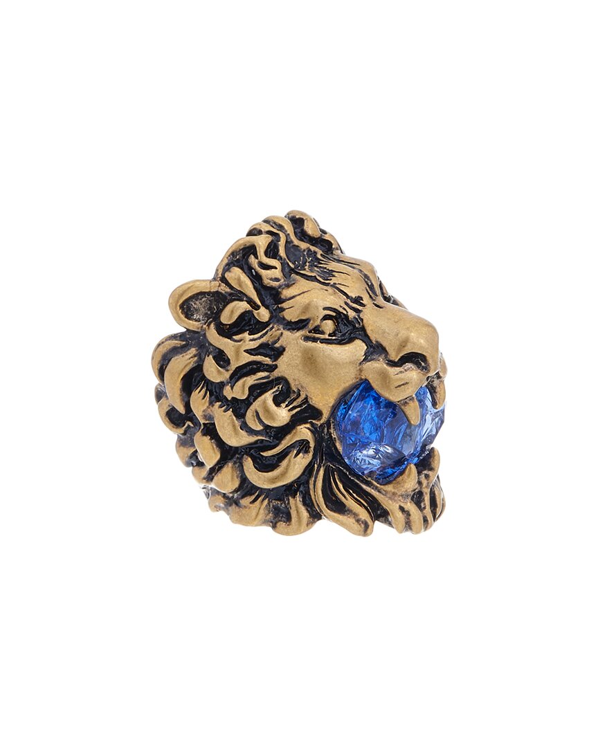 Gucci Feline Blue Crystal Ring