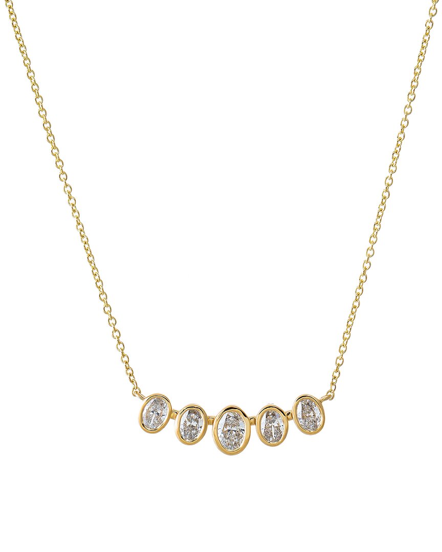 By Adina Eden 14K 0.80 Ct. Tw. Lab-Grown Diamond Necklace Gold