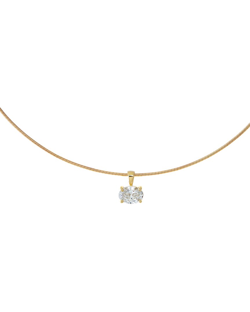 By Adina Eden 14K 2.00 Ct. Tw. Lab-Grown Diamond Necklace