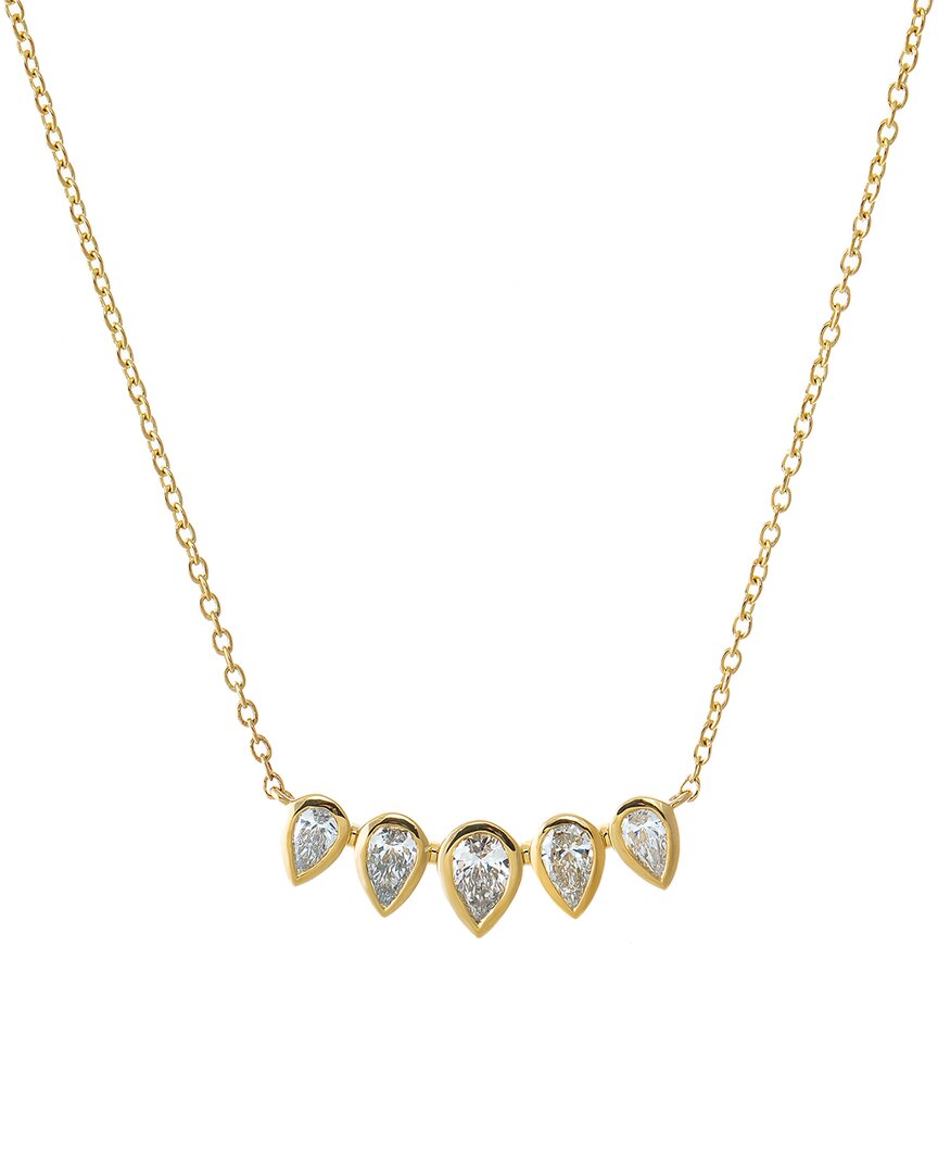 By Adina Eden 14K 0.76 Ct. Tw. Lab-Grown Diamond Necklace Gold