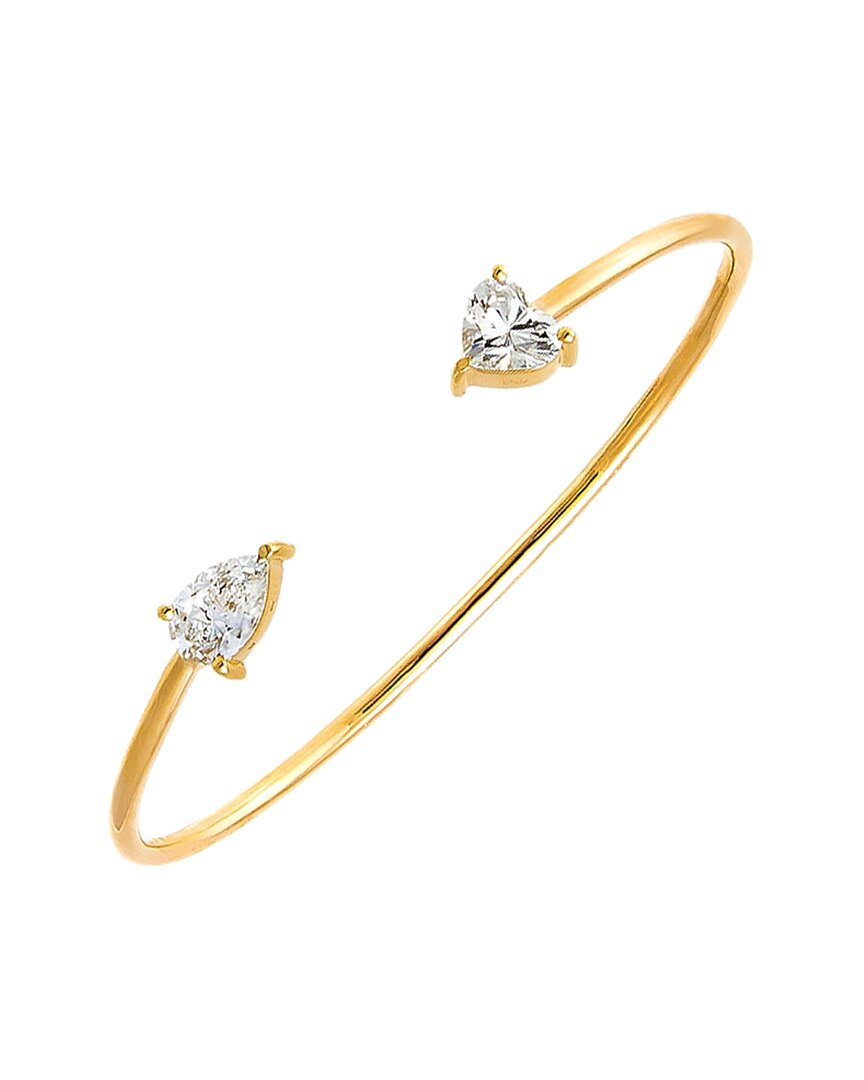 By Adina Eden 14K 2.04 Ct. Tw. Lab-Grown Diamond Bracelet Gold