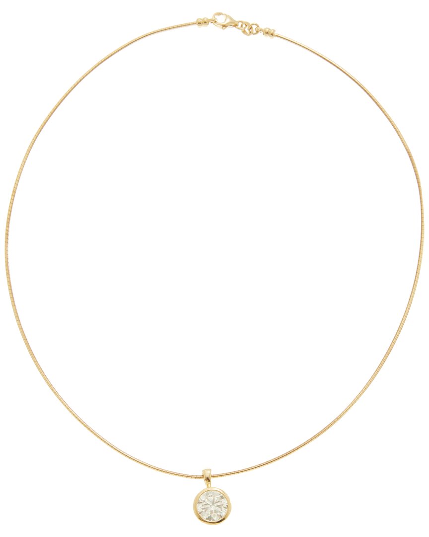 By Adina Eden 14K 3.00 Ct. Tw. Lab-Grown Diamond Necklace Gold