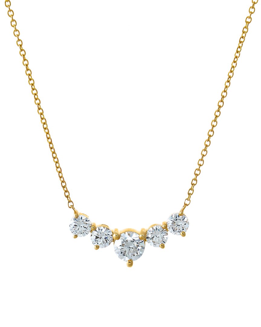 By Adina Eden 14K 1.04 Ct. Tw. Lab-Grown Diamond Necklace Gold