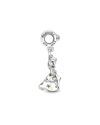 Pandora Silver Disney Belle Dangle Charm