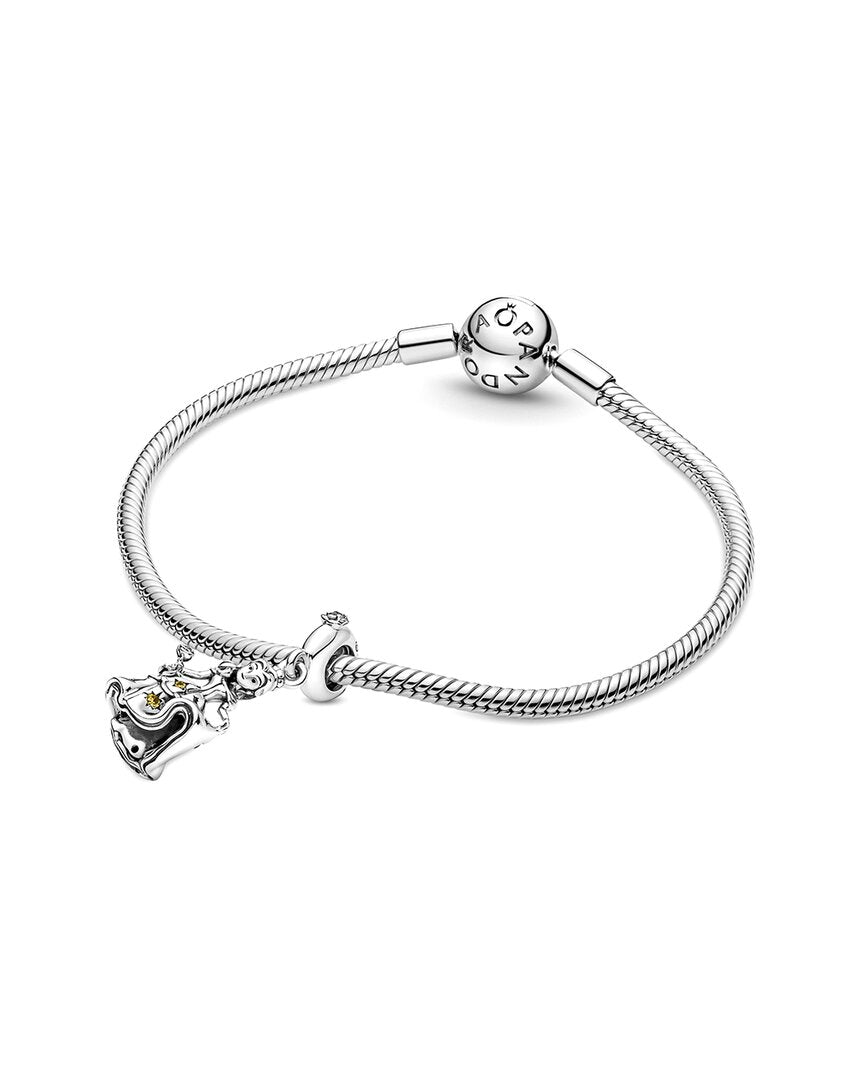 Pandora Silver Disney Belle Dangle Charm