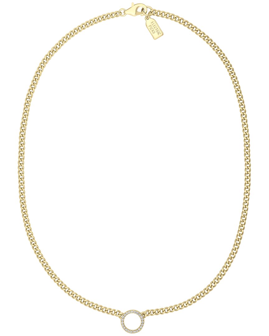 Electric Picks 14K Plated Cz Twilight Necklace