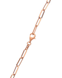 Meshmerise Meshmerise 18K Over Silver 0.25 Ct. Tw. Diamond Padlock Necklace