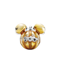 Pandora X Disney Silver Mickey Mouse Pumpkin Charm