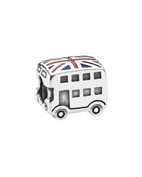 Pandora Pandora Silver Enamel London Bus Charm