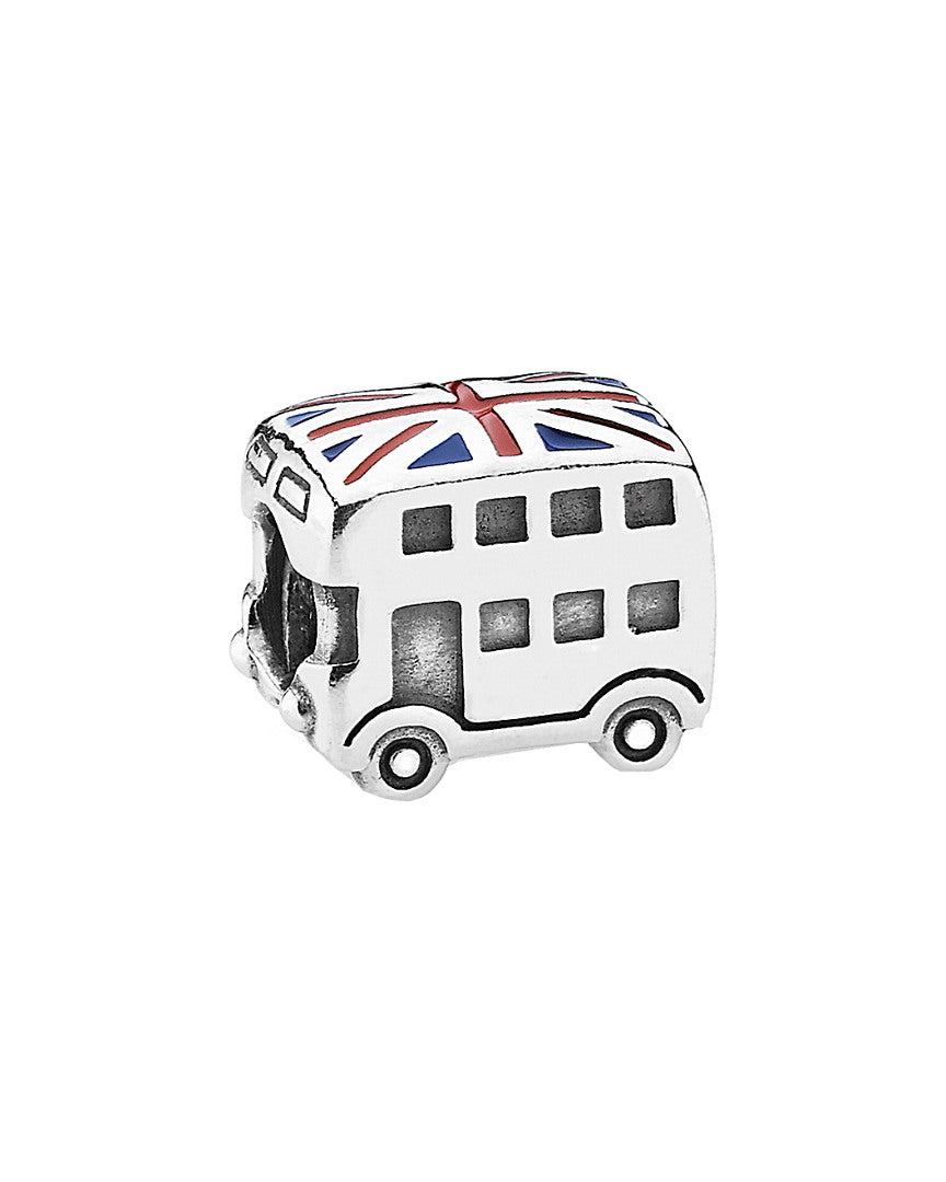 Pandora Pandora Silver Enamel London Bus Charm