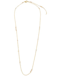 Crystal Haze 18K Plated Multiuse Necklace