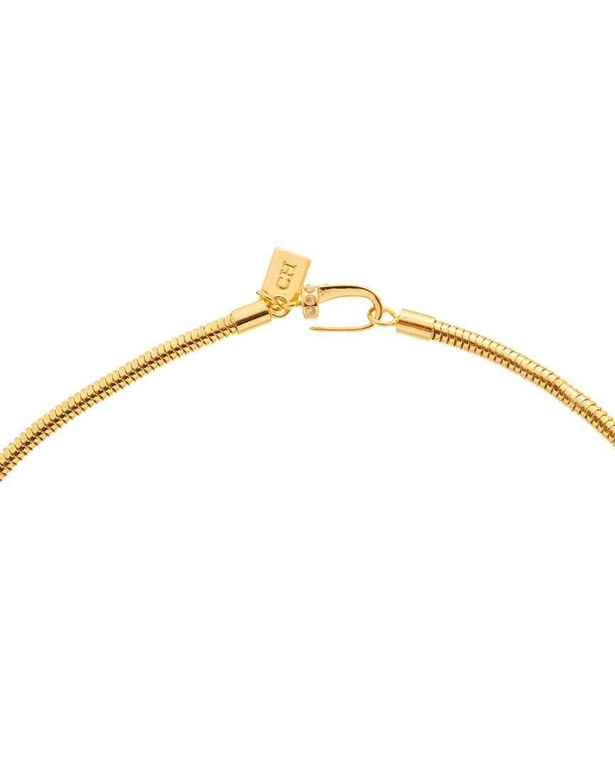 Crystal Haze 18K Plated Multiuse Necklace