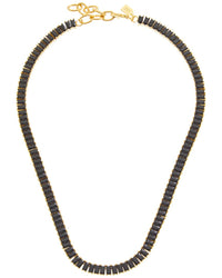 Crystal Haze 18K Plated Cz Statement Necklace
