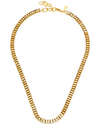 Crystal Haze 18K Plated Cz Statement Necklace