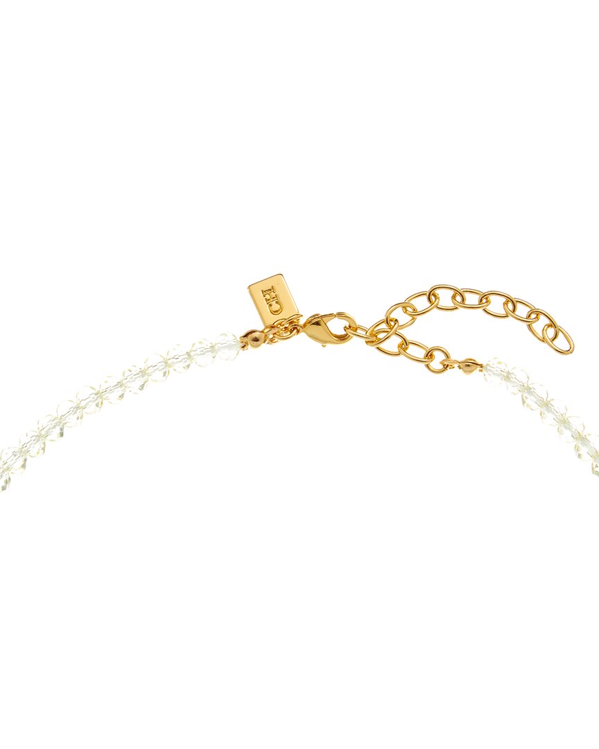 Crystal Haze 18K Plated Colorful Necklace