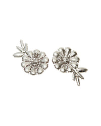 Carolina Herrera Cz Crystal Daisy Earrings