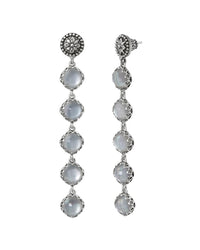Konstantino Silver Pearl Earrings