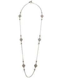 Konstantino Aspasia Silver & 18K Toggle Necklace
