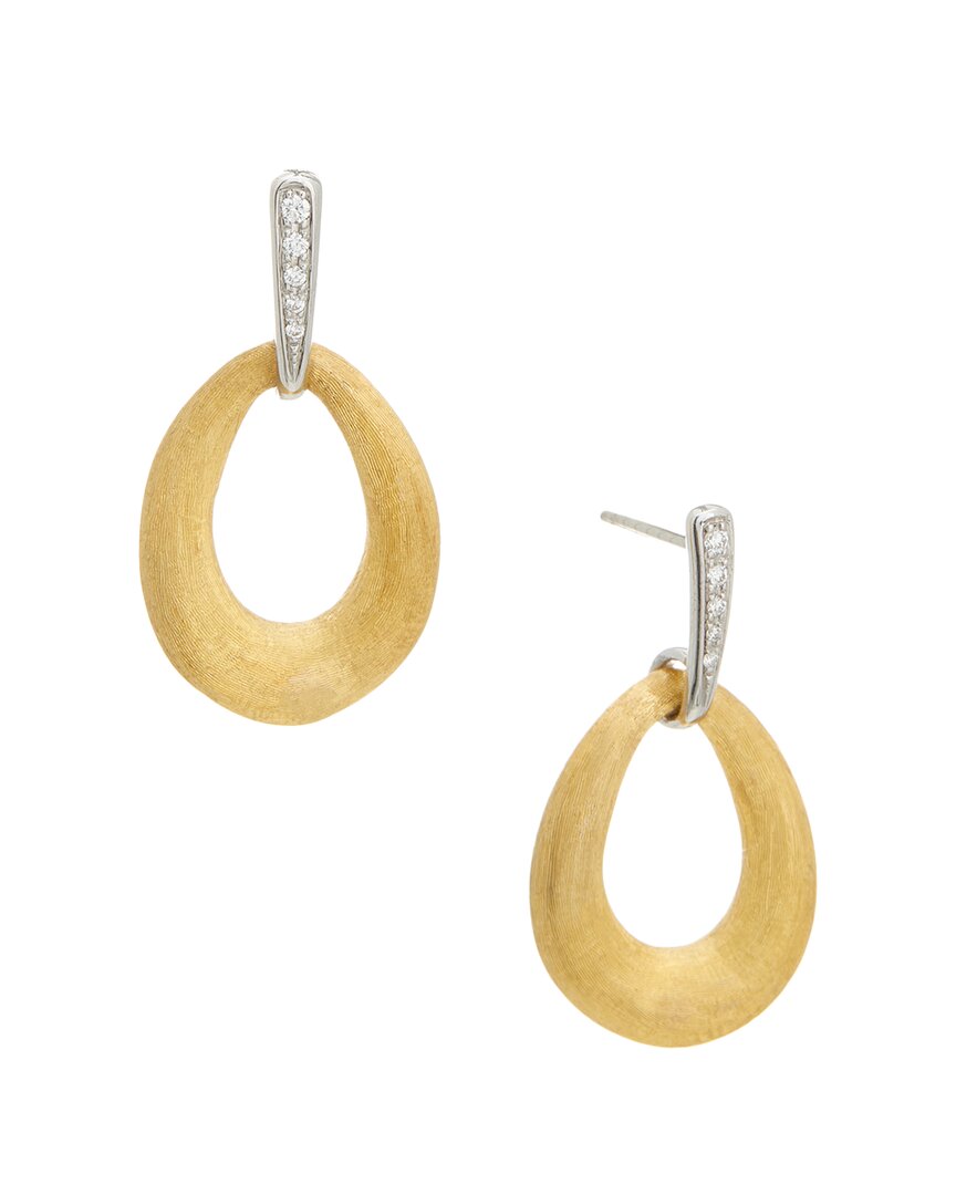 Marco Bicego Marco Bicego Lucia 18K 0.08 Ct. Tw. Diamond Earrings
