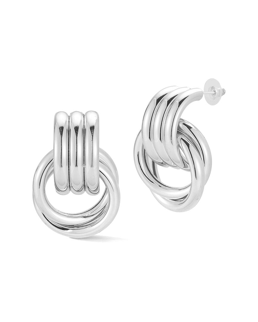 Glaze Jewelry Glaze Jewelry Plated Knot Earrings