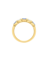 Effy Fine Jewelry Gold Over Silver 1.12 Ct. Tw. Lab-Grown Diamond Ring