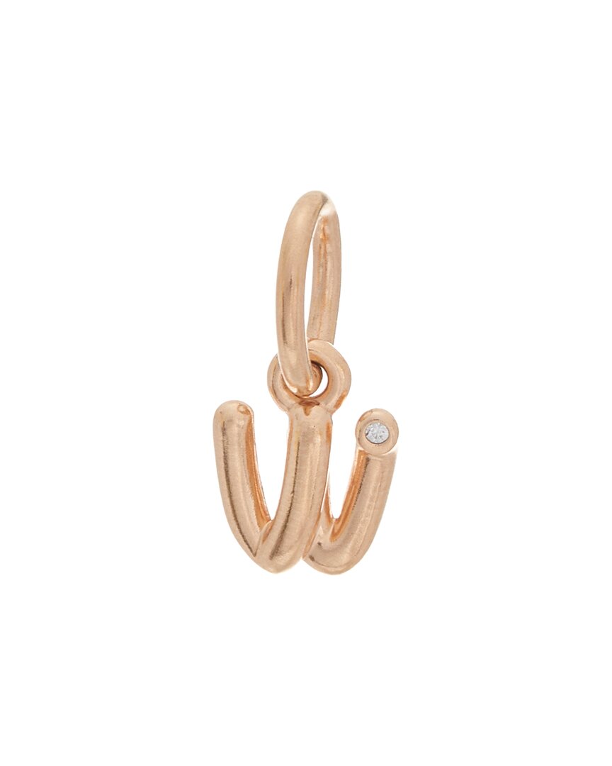 Pandora Moments 14K Rose Gold Plated Cz Dangle Charm