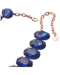 Carolina Herrera Cz Tonal Oval Crystal Necklace