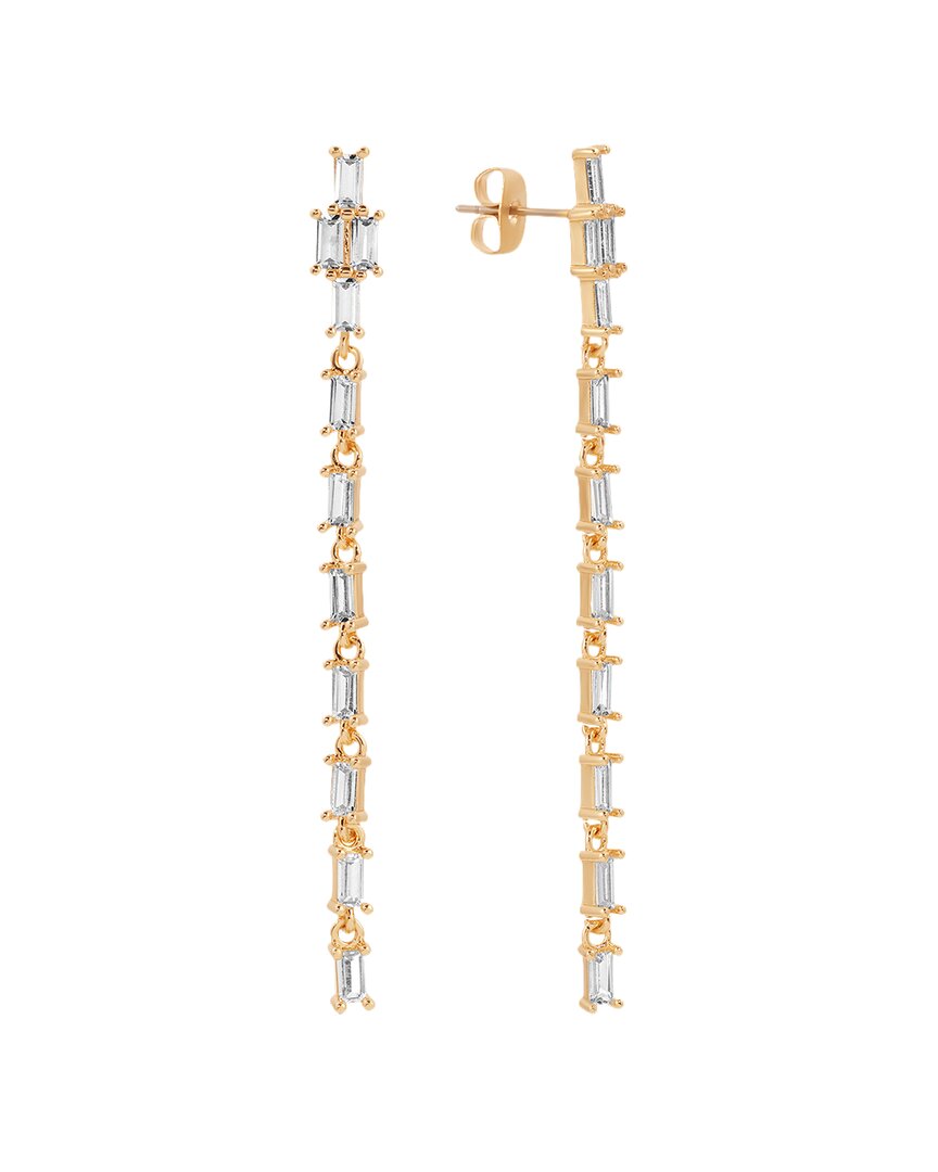 Ettika 18K Plated Linear Earrings