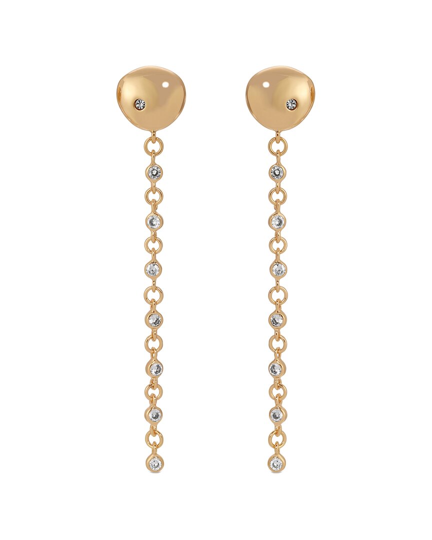 Ettika 18K Plated Linear Earrings