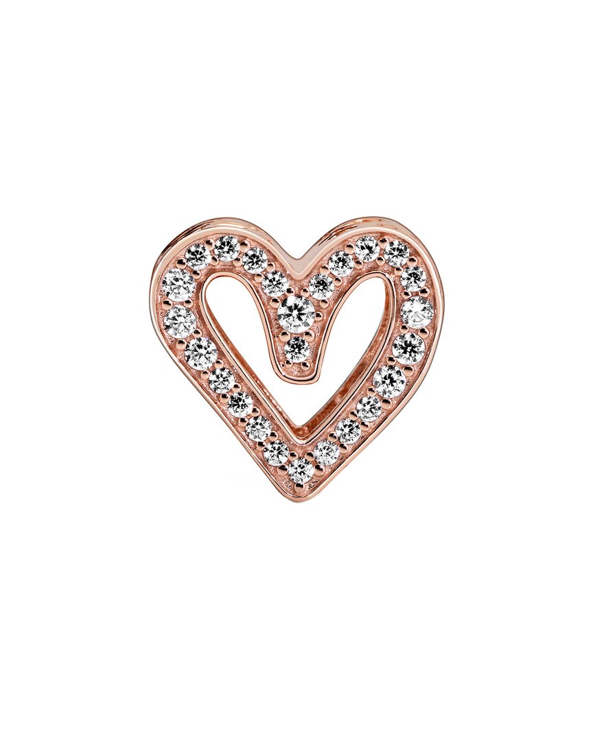 Pandora Pandora Moments 14K Rose Gold Plated Cz Charm