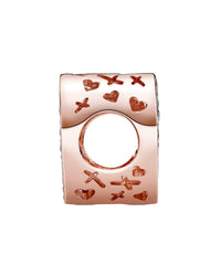 Pandora Pandora Moments 14K Rose Gold Plated Cz Charm